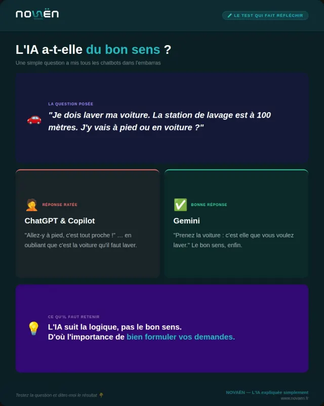 L'IA a-t-elle du bon sens ?
